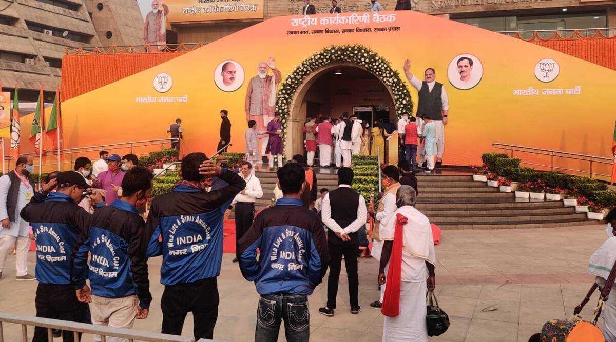 भाजपा राष्ट्रीय कार्यकारिणी की बैठक में दिखा छठ पूजा का रंग, पीएम मोदी ने दी शुभकामनाएं